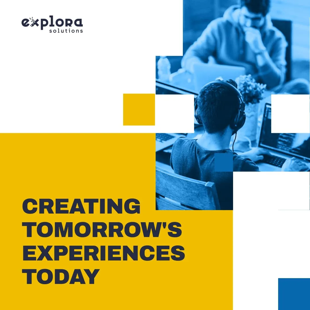 Explora brand identity application