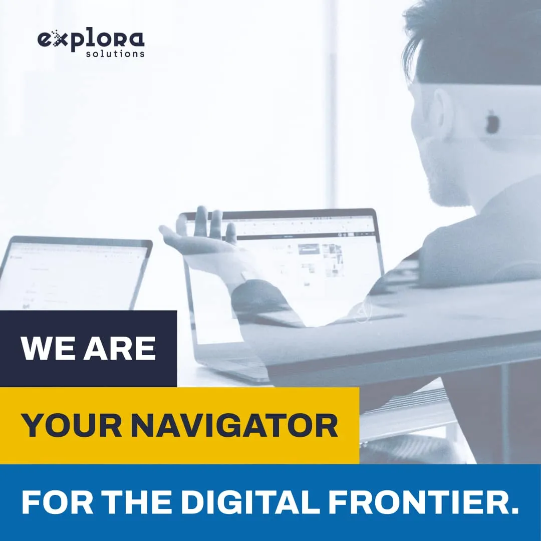 Explora brand identity application