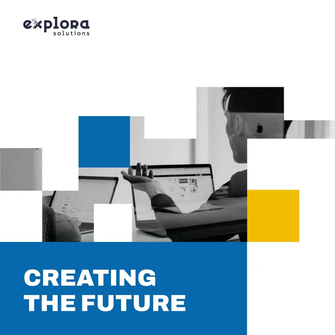 Explora brand identity application
